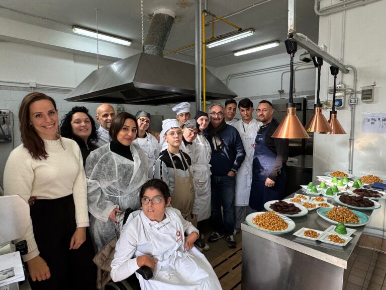 Gusto, inclusione e solidarietà: Andrea Marano ospite speciale all’Istituto Telese di Ischia