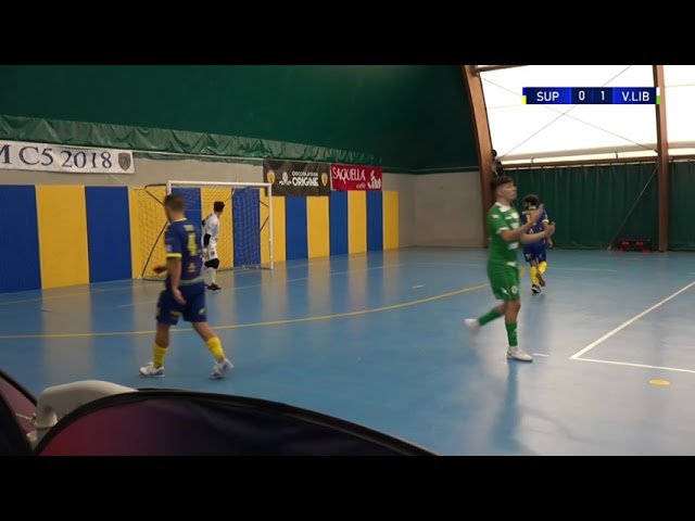 CALCIO A 5, PARI VIRTUS LIBERA: COL SUPERAEQUUM FINISCE 1-1