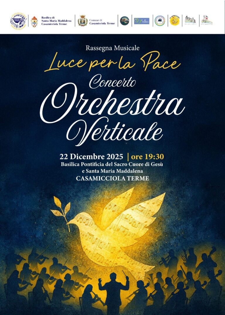 Concerto di Natale a Casamicciola con Orchestra Territoriale Verticale Junior