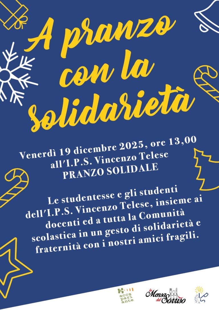 A pranzo con la solidarietà: il Telese di Ischia abbraccia la comunità