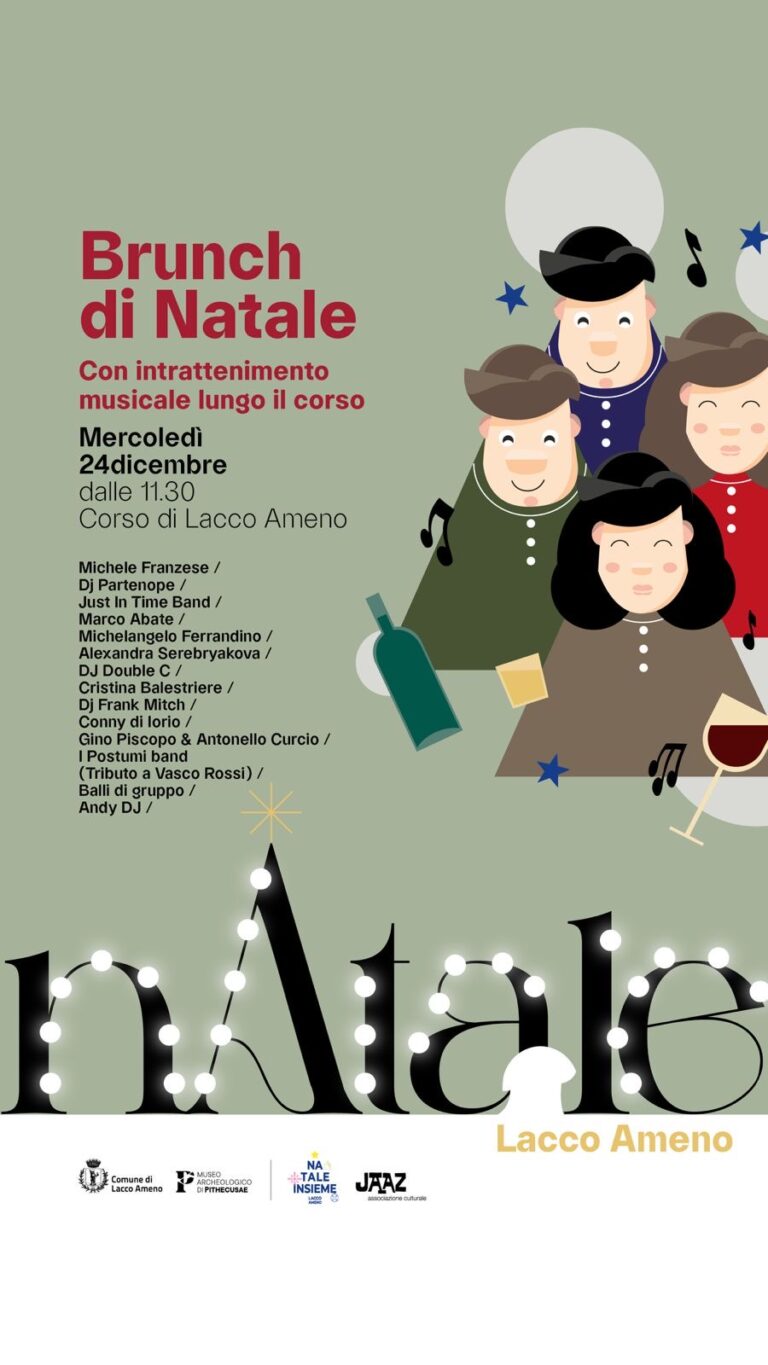 Lacco Ameno, Brunch di Natale con musica e festa lungo il Corso