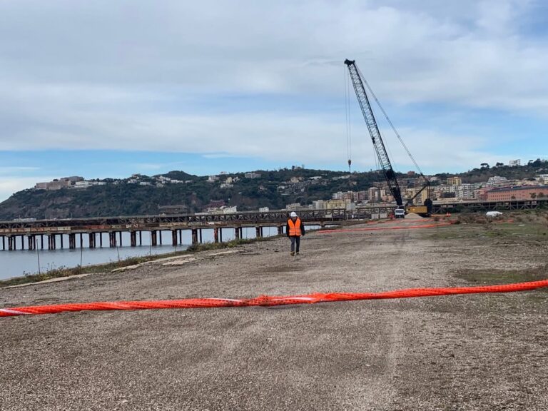 Bagnoli riparte: al via i lavori per la riqualificazione dell’area costiera