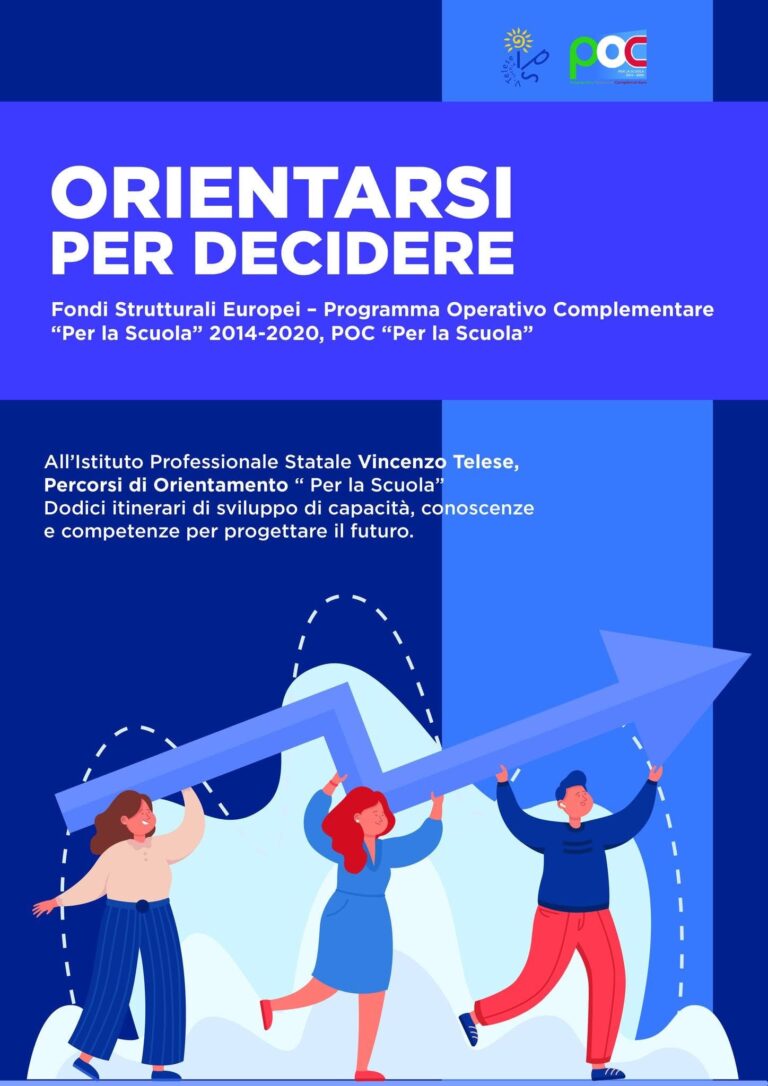 “Orientarsi per decidere”: all’I.P.S. Telese un percorso per scoprire talenti e costruire il futuro