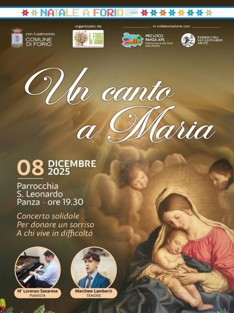 Un canto a Maria – Concerto Solidale per l’Immacolata a Panza
