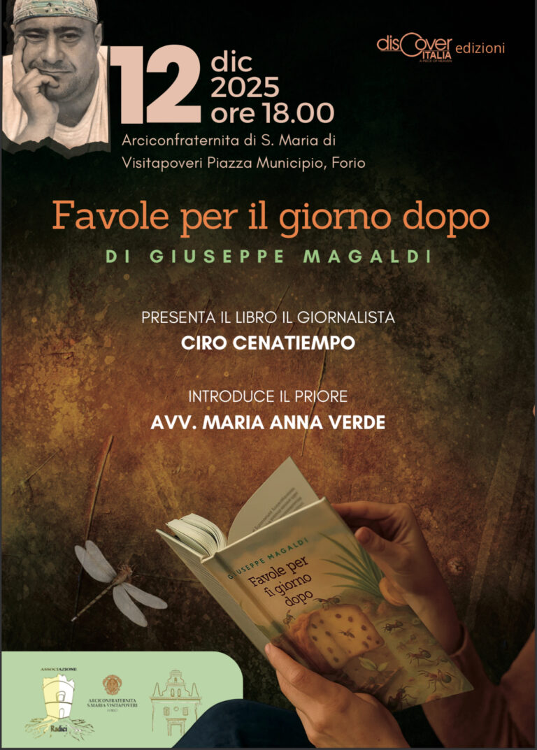 Forio, presentazione postuma del libro di Giuseppe Magaldi, tra memoria, arte e riflessione
