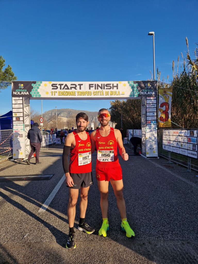 Forti e Veloci: 10 Km Trofeo Città Di Nola, migliorano Tuccillo e Conte