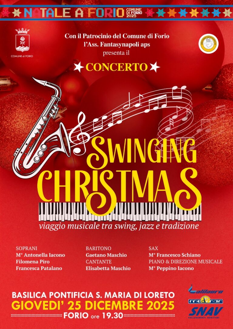 “Swinging Christmas”: note di swing e tradizione nella magica cornice natalizia di Forio 