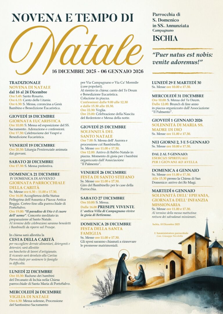 Campagnano rivive la magia del Natale: fede, tradizione e comunità