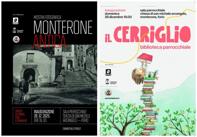 A Monterone l’inaugurazione della mostra “Monterone Antica” e della biblioteca parrocchiale Il Cerriglio