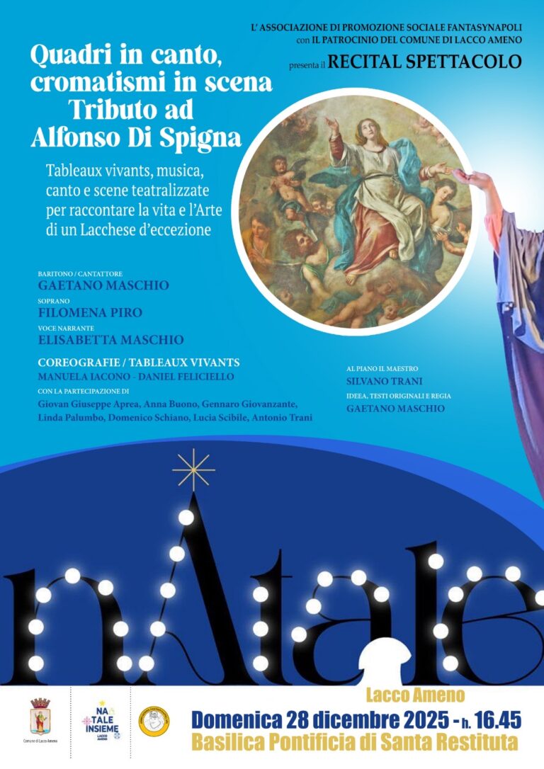 “QUADRI IN CANTO, CROMATISMI IN SCENA – TRIBUTO AD ALFONSO DI SPIGNA”