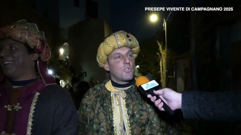 PRESEPE VIVENTE A CAMPAGNANO: INTRECCIO DI CRISTIANITA’, TRADIZIONE E GASTRONOMIA