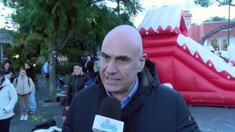 SWITCH ON NATALIZIO A ISCHIA, FERRANDINO: MOMENTO DI CONDIVISIONE