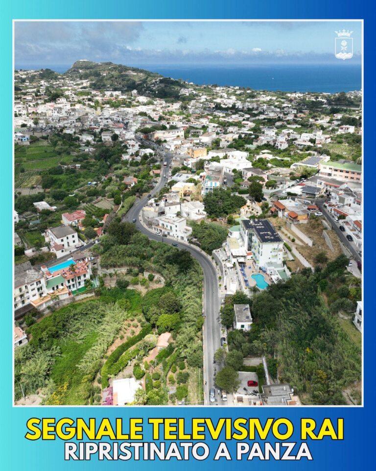 FORIO, RIPRISTINATO IL SEGNALE RAI A PANZA