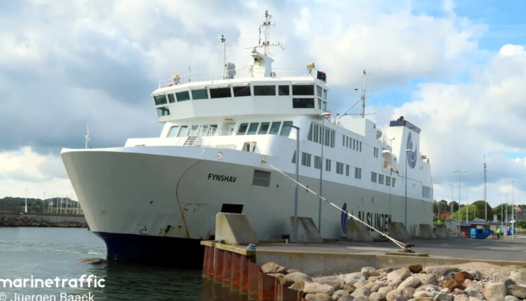 Medmar amplia la flotta: il traghetto danese Fynshav pronto a raggiungere il Golfo di Napoli