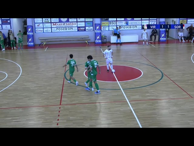 VIRTUS LIBERA, PARI NEL FINALE COL SORRENTO (3-3): GLI HIGHLIGHTS
