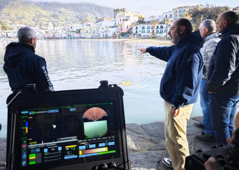 ROV per il monitoraggio dell’AMP: a Ischia la formazione dei piloti dei veicoli sottomarini