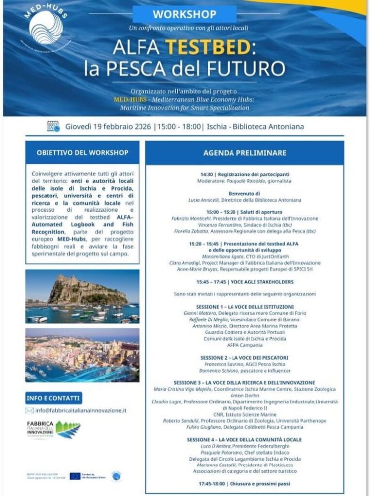 Nel regno di Nettuno: nasce la pesca del futuro con la piattaforma digitale ALFA