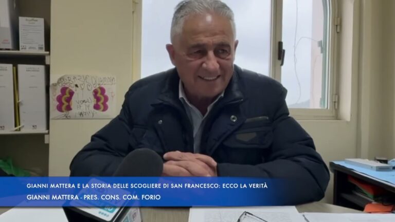 GIANNI MATTERA E LA STORIA DELLE SCOGLIERE DI SAN FRANCESCO: ECCO LA VERITÀ