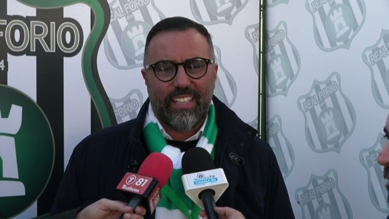 REAL FORIO VS PORTICI (2 – 3) LE PAROLE DEL PRES. LUIGI AMATO