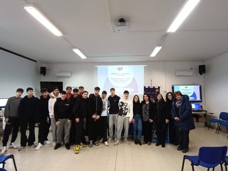 Progetto Salute – L’educazione alimentare comincia a scuola: due giornate formative all’Istituto “Enrico Mattei”