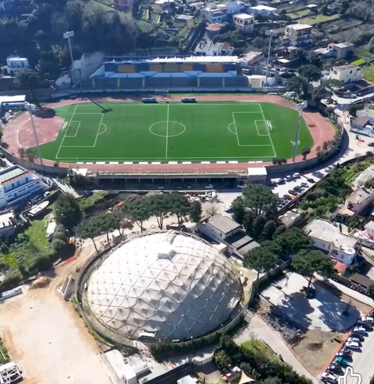 Affidato il collaudo del campo sportivo Mazzella: il Comune di Ischia avvia la fase finale dei lavori