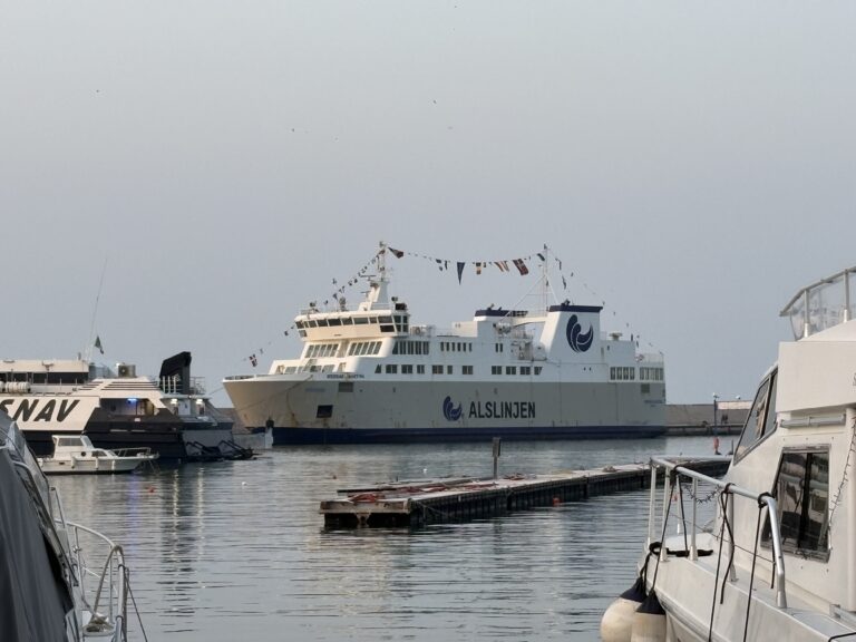 Benvenuta a Ischia, Medmar Martina: buon vento al nuovo traghetto che incuriosisce l’isola 