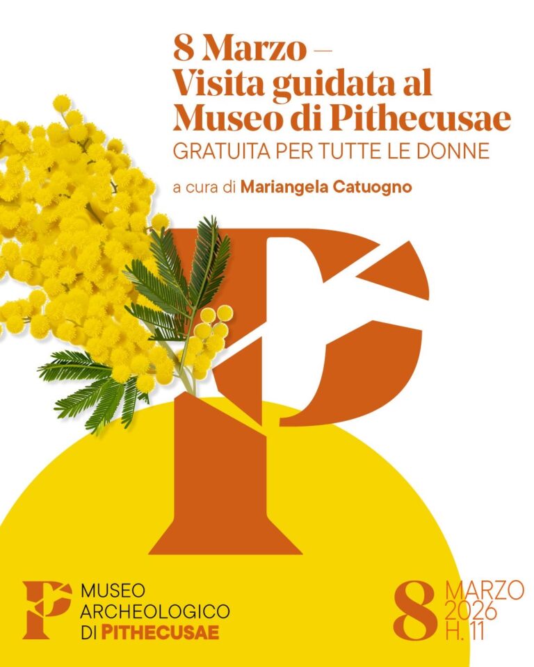 L’ANTICHITA’ E’ DONNA,L’8 MARZO AL MUSEO PITHECUSAEINGRESSO GRATUITO PER TUTTE LE DONNE