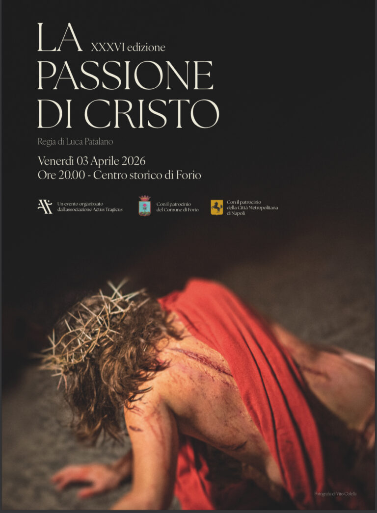 Forio si prepara alla XXXVI edizione de “La Passione di Cristo”: fede, tradizione e comunità nel cuore del comune all’ombra del Torrione.