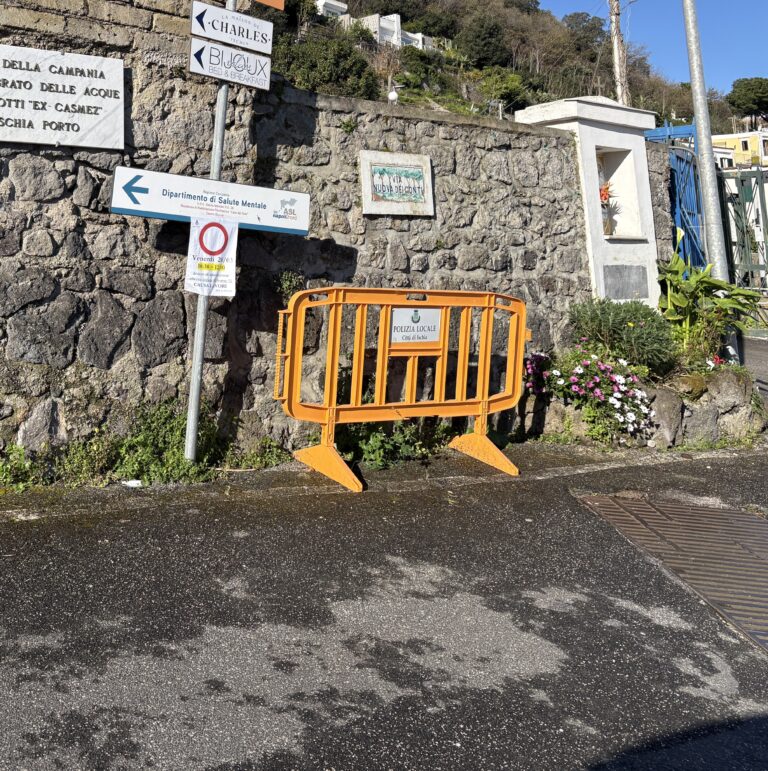 Ischia, Manutenzione alla pubblica illuminazione: chiusura di Via Nuova dei Conti il 20 marzo