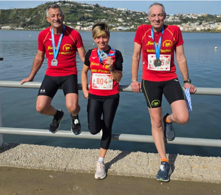 Forti e Veloci da Ischia in 4 in gara tra Bacoli e Latina