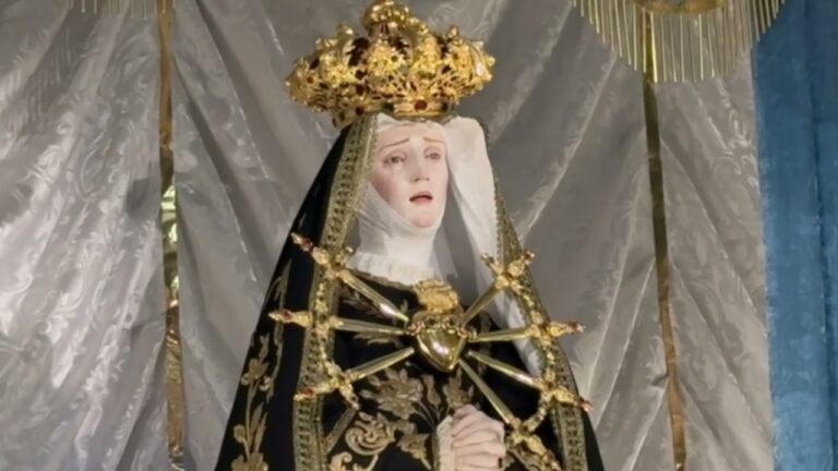 FORIO, DON BEATO: INTRONIZZIAMO L’ADDOLORATA CON LO SGUARDO DI SAN GIUSEPPE