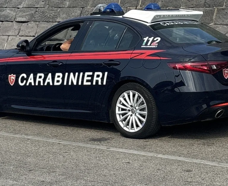 Calci al cancello della caserma all’alba: carabinieri fermano e denunciano un 37enne